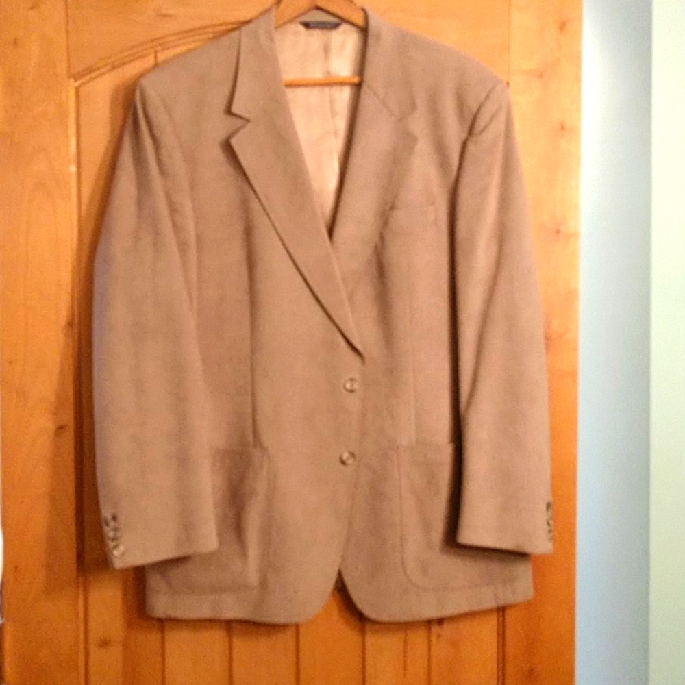 Ultrasuede sport jacket